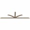 Ekena Millwork Richland Smooth Timber Gable Bracket, Douglas Fir, 108"W x 31 1/2"H x 1 1/2"D x 3 1/2"F, 7/12 Pitch GBW108X31X0204RIC00SDF - alternate 5